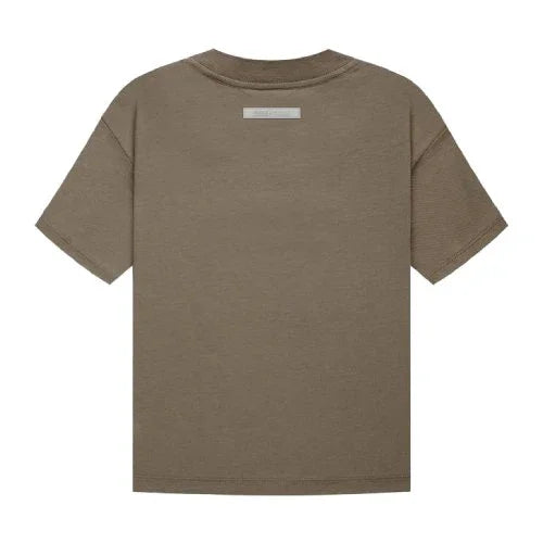 Fear of God Essentials Bold Logo T-Shirt — Brown