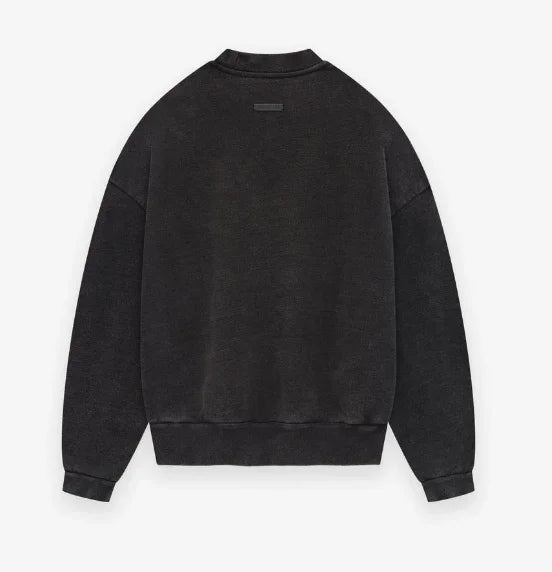 Essentials Black 8 Crewneck Sweatshirt