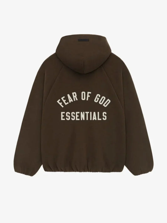Essential Fits Brown Heavyweight Hoodie