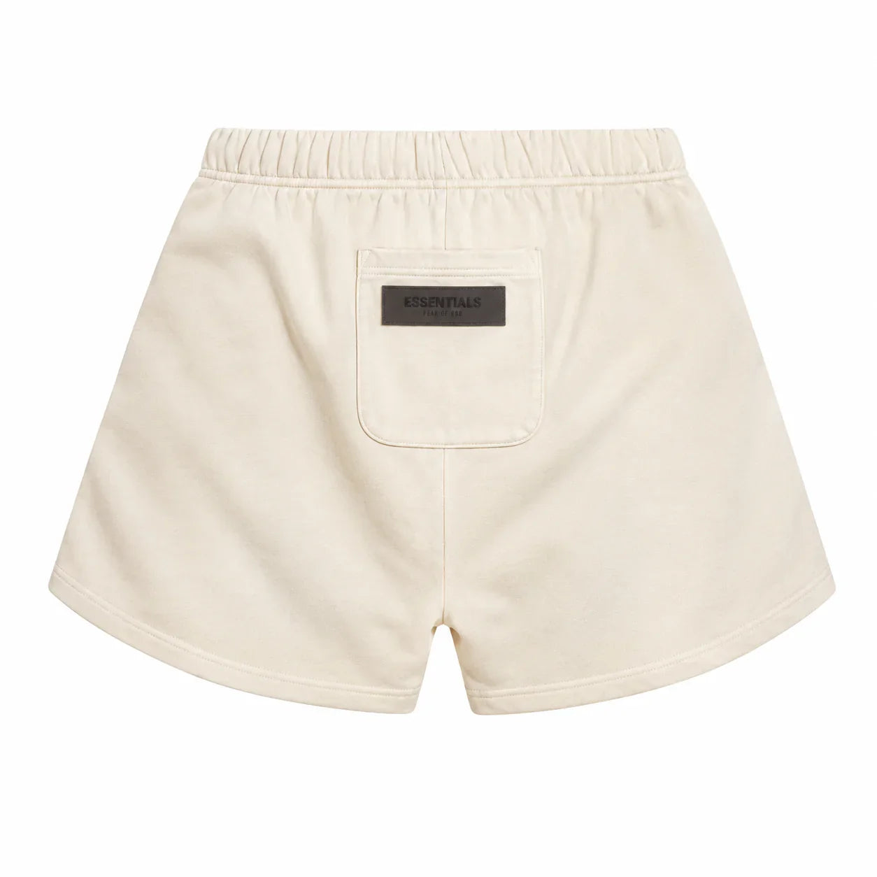 Women's Essentials Cream Fleece Shorts