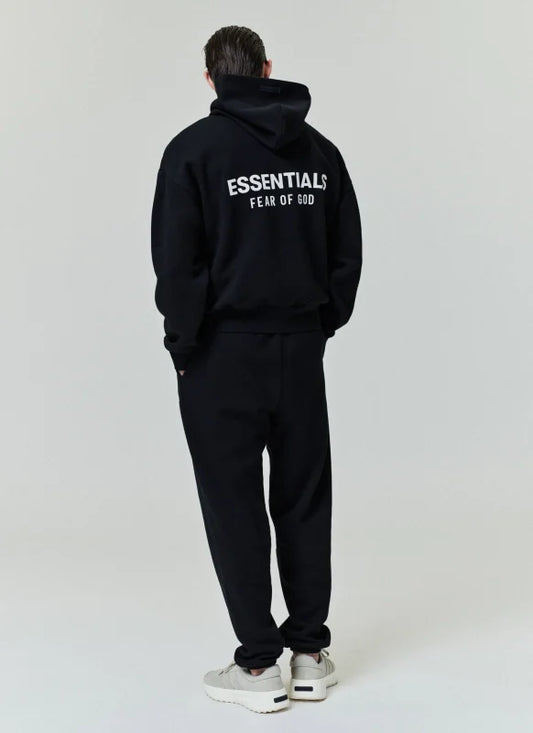 Fear of God Essentials Classic Black Hoodie