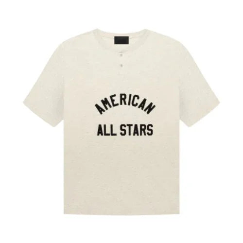 Fear of God Essentials American All Stars T-Shirt — Cream