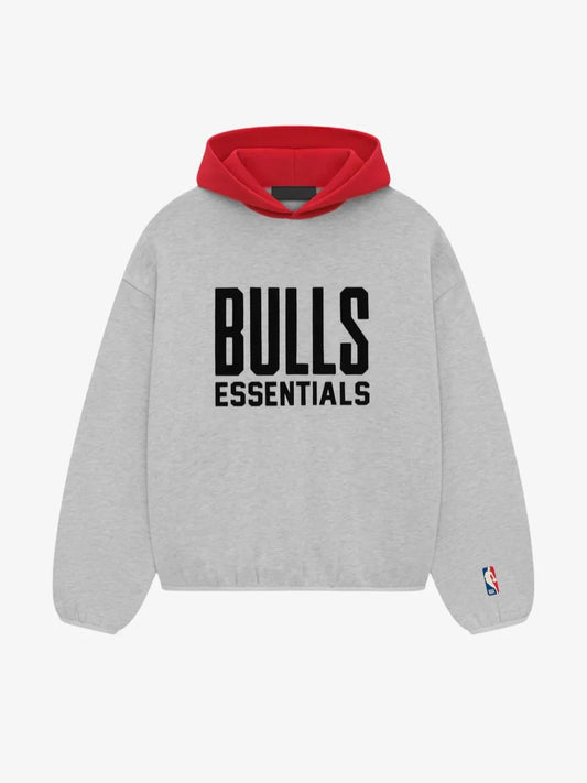 Bulls Essentials x NBA Hoodie — Grey