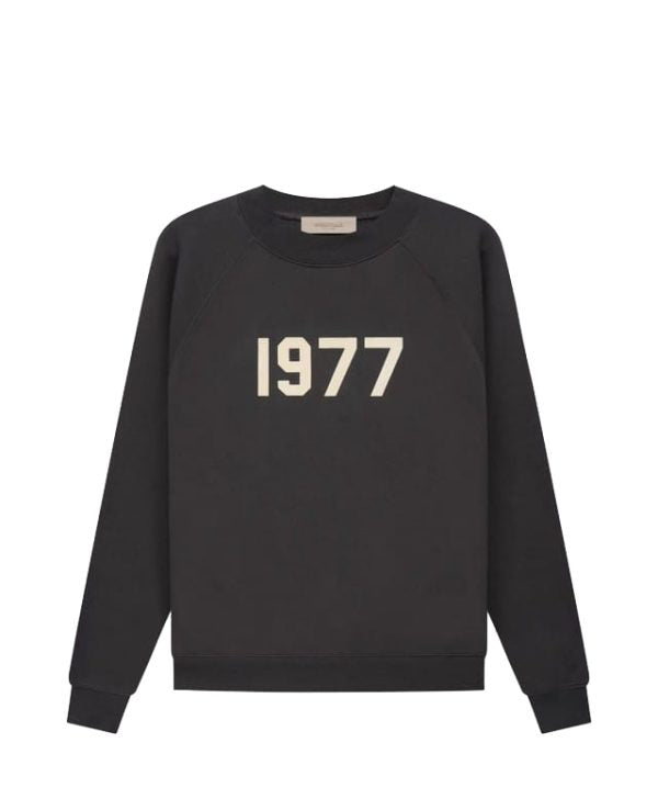 Essentials Crewneck Black 1977 Sweatshirt