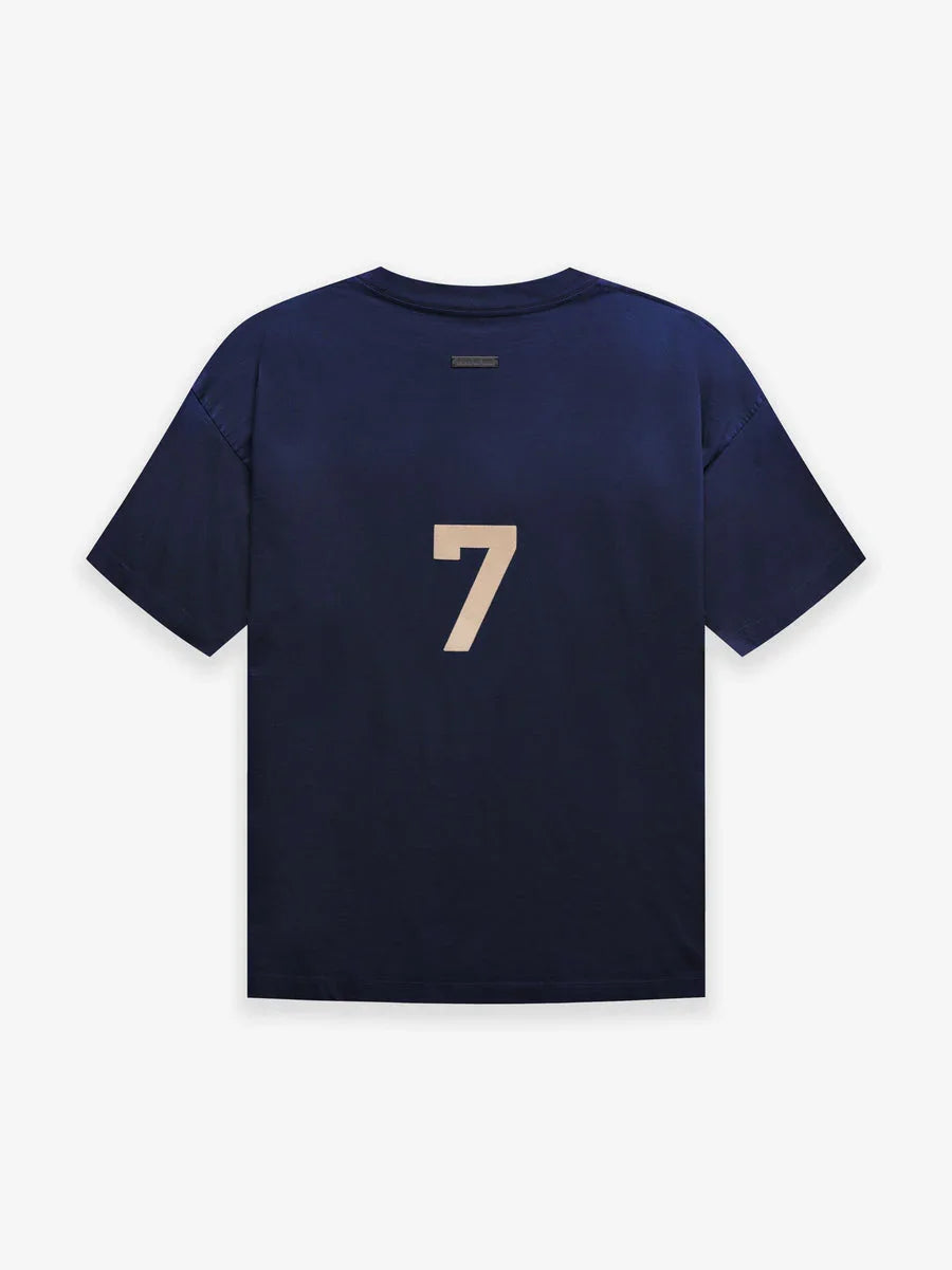 Fear of God Essentials 7 Tee — Navy Blue