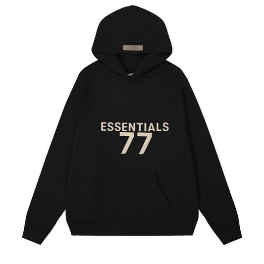 Fear of God Essentials 77 Hoodie — Black