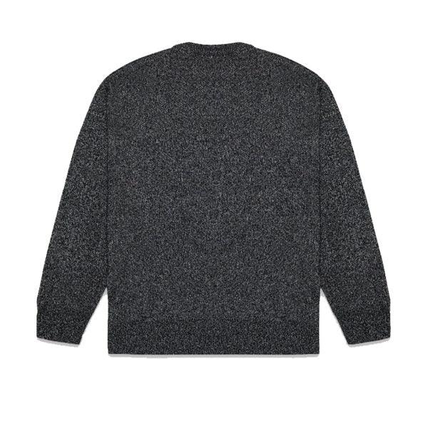 Essential Charcoal Gray Classic Round Neck Sweater