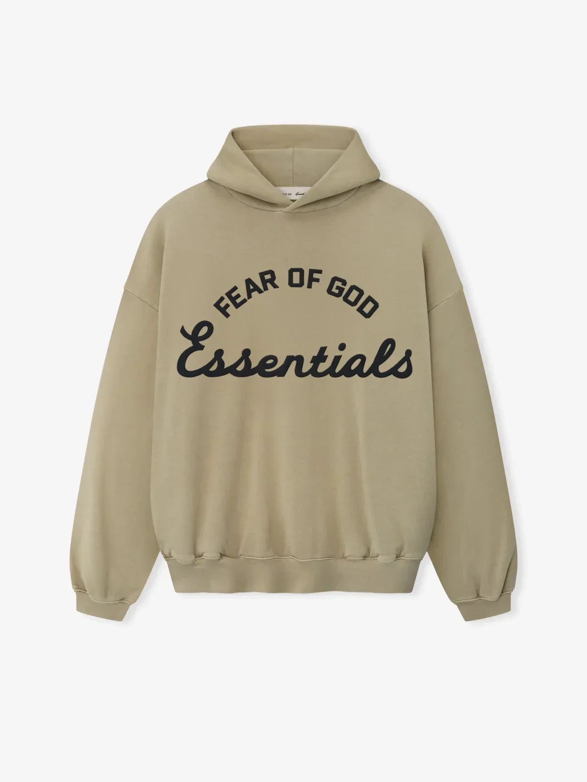 Fear of God Essentials 90s Training Hoodie — Tan