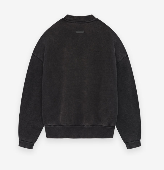 Essentials Black 8 Crewneck Sweatshirt