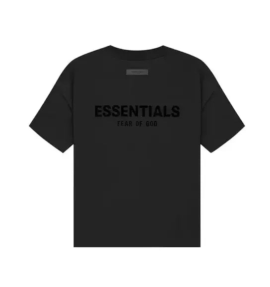 Fear of God Essentials Tonal Black T-Shirt