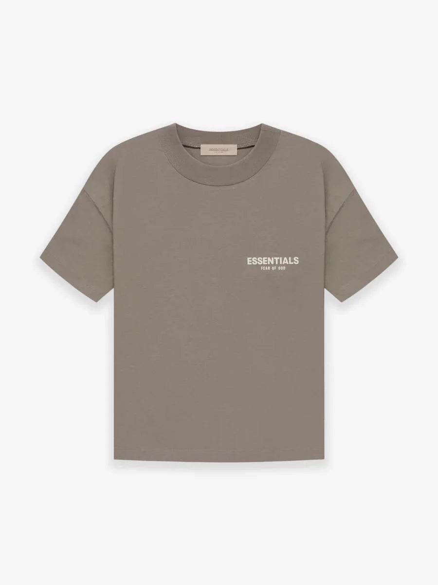 Fear of God Essentials Core Logo T-Shirt — Desert Taupe
