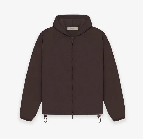 Fear of God Essentials Kids Fullzip Maroon Jacket