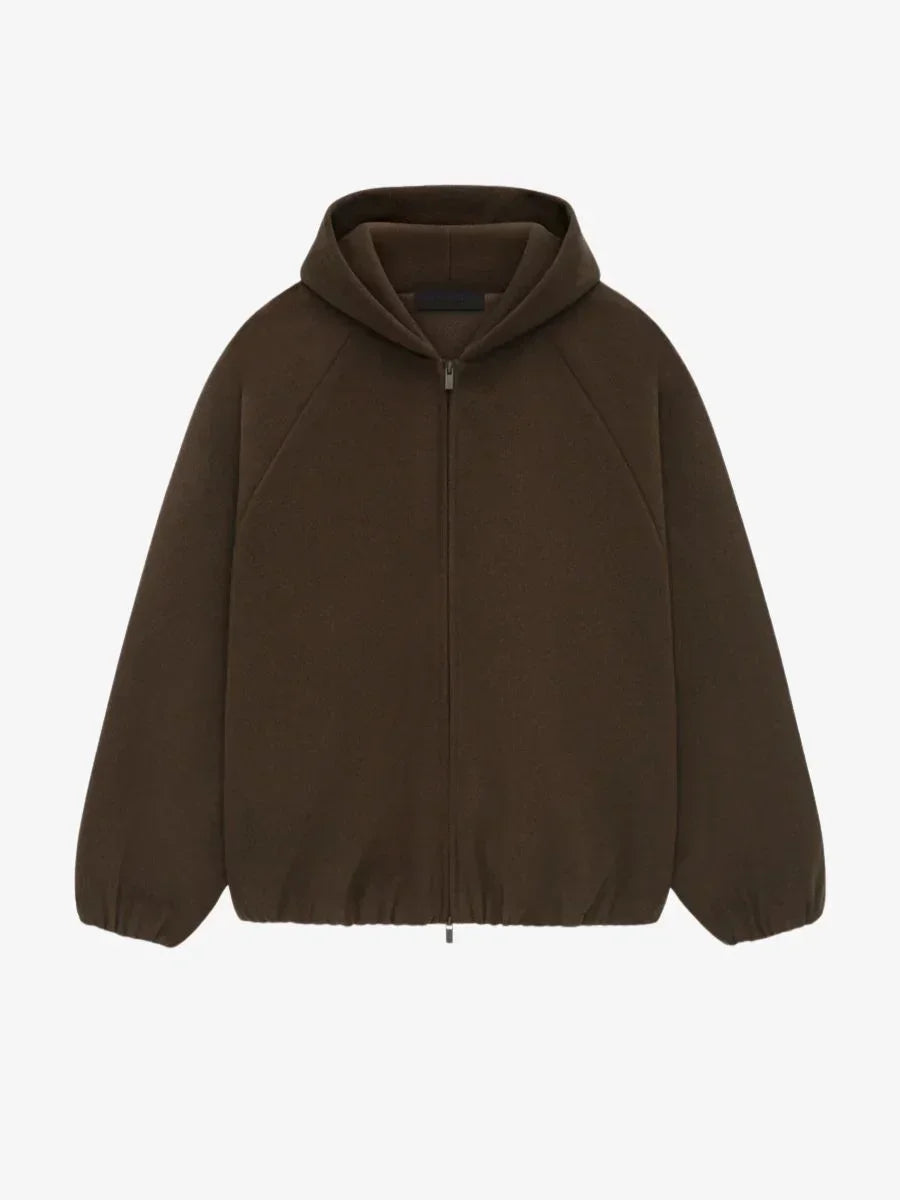 Essential Fits Brown Heavyweight Hoodie