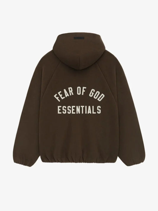 Essential Fits Brown Heavyweight Hoodie