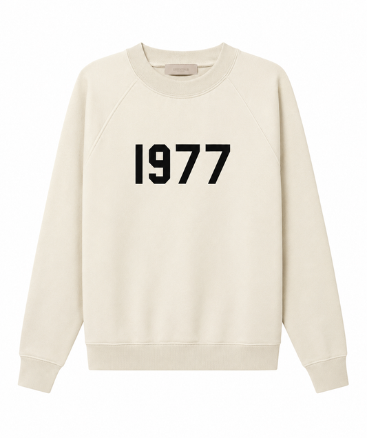 Essentials 1977 Wheat Crewneck Sweatshirt