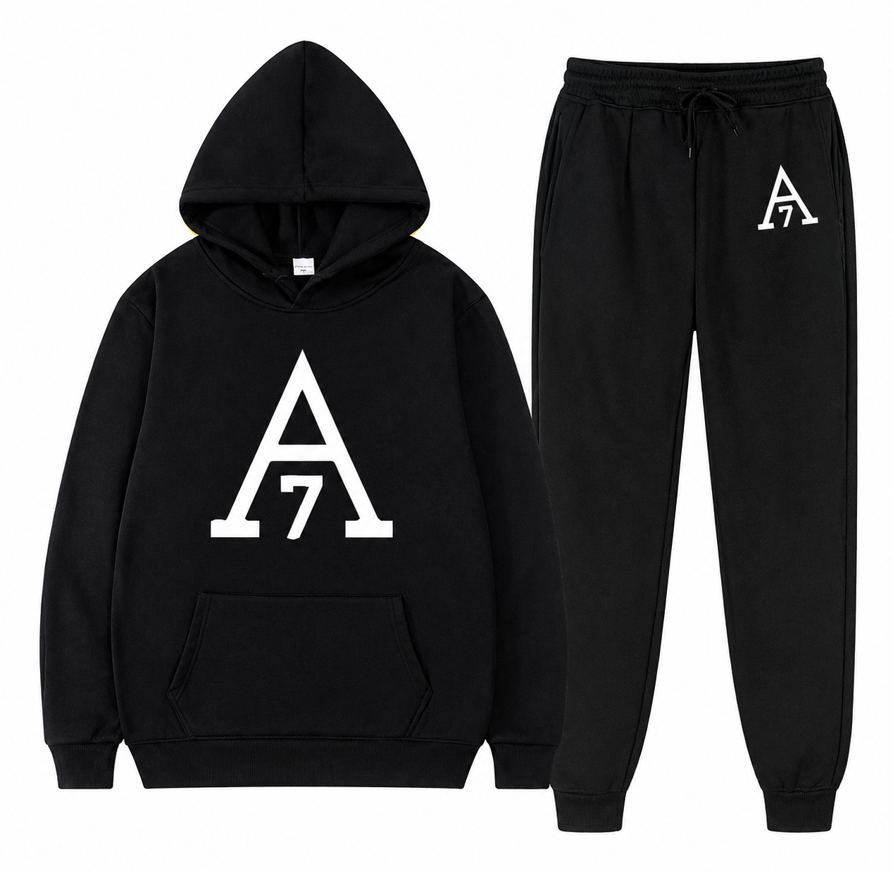 Essentials A7 Signature Tracksuit Set — Black