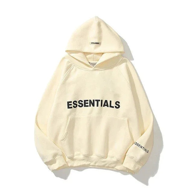 Essential Fits Cream Hoodie