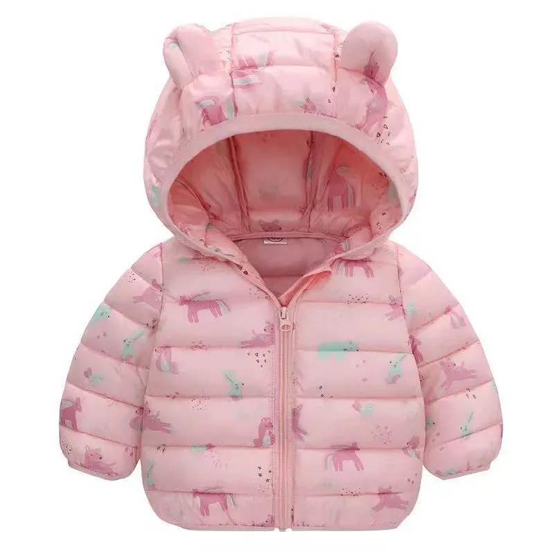 Baby Hooded Down Jackets
