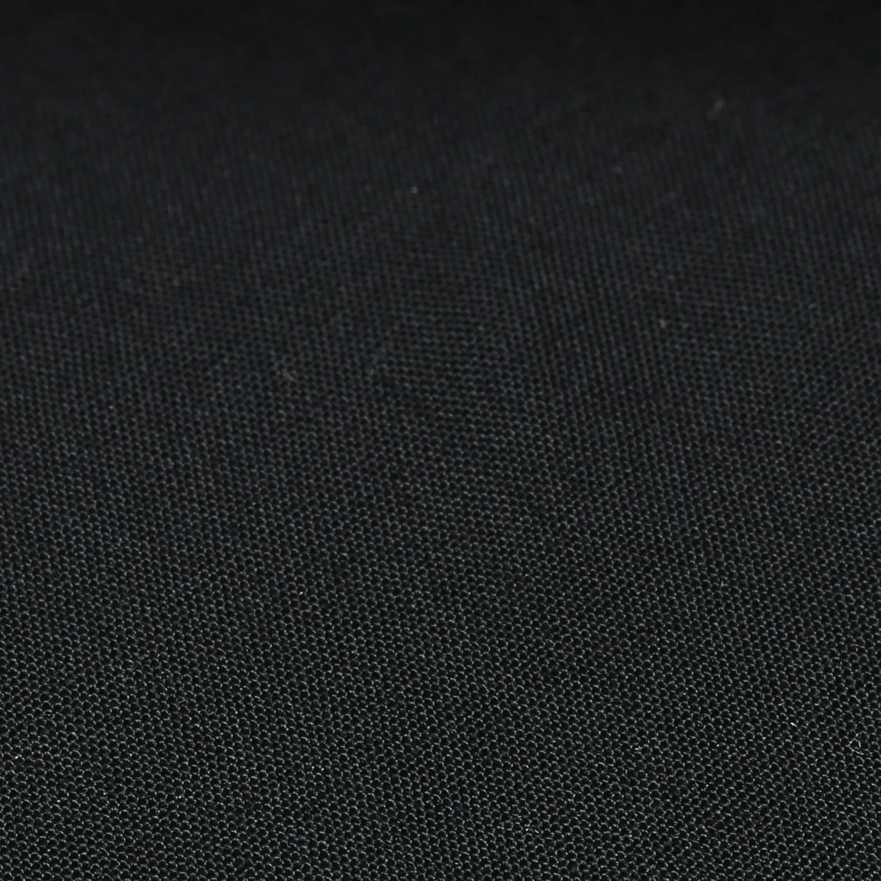 Black Polyester Cotton Tie