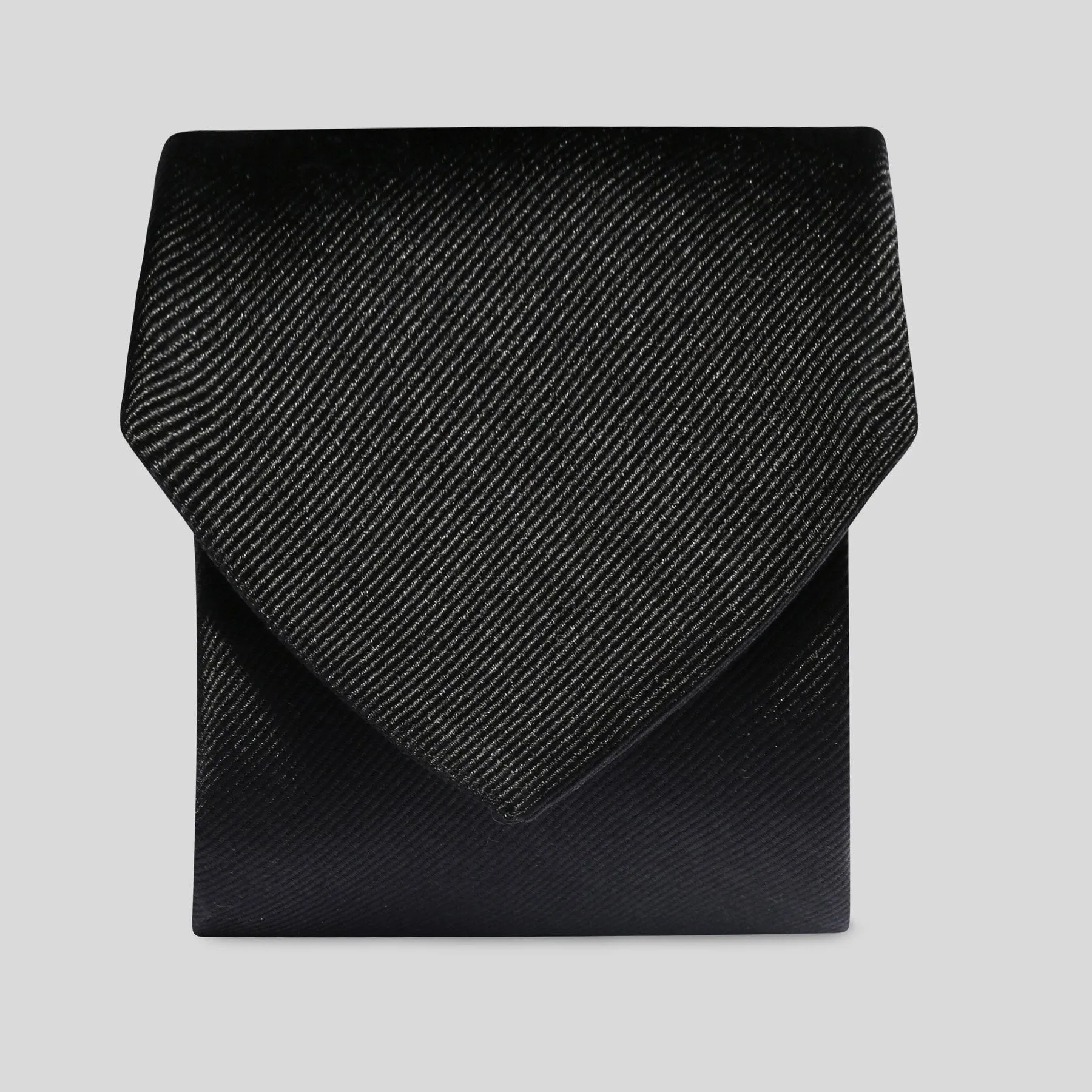 Black Silk Tie