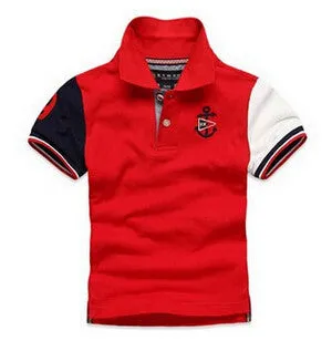 Boys casual multi colors sports t shirt summer short sleeve clothes boys top tee back to school kids polo shirts kids clothes t