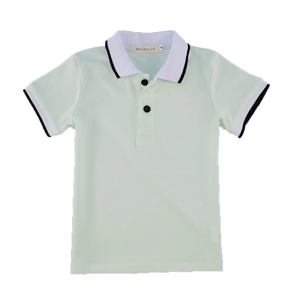 Boys casual multi colors sports t shirt summer short sleeve clothes boys top tee back to school kids polo shirts kids clothes t