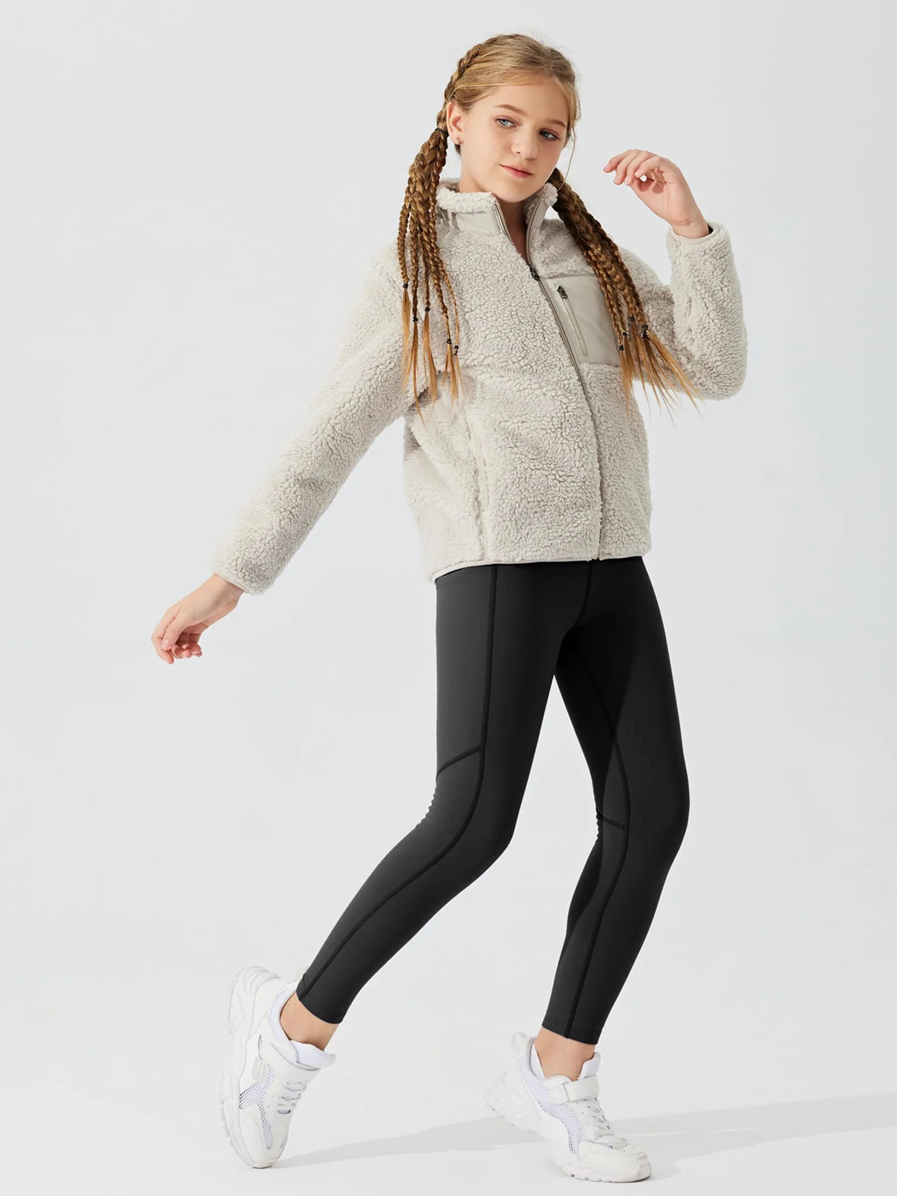 Girls' Thermal Fleece Leggings