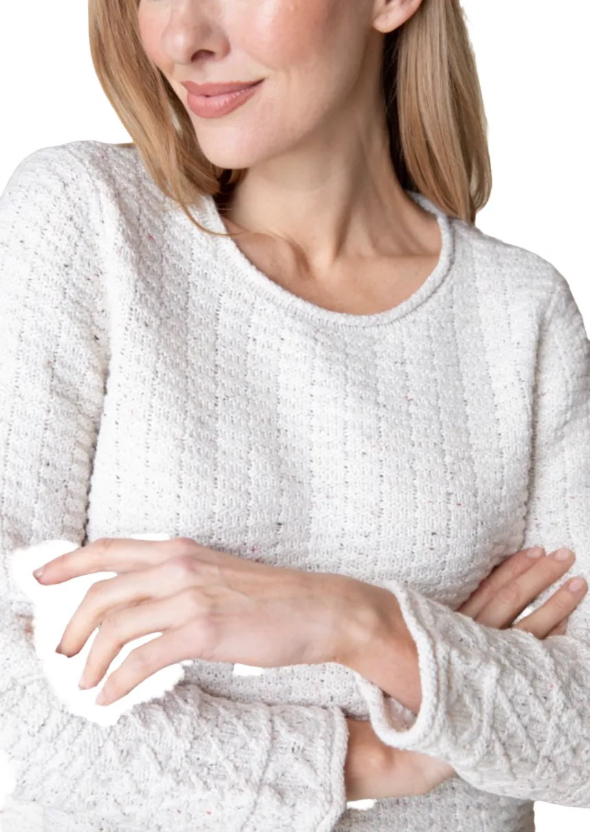 Habitat Harvest Tweed Brick Stitch Pullover-50% OFF