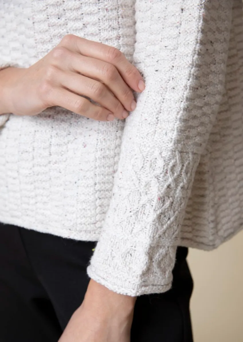 Habitat Harvest Tweed Brick Stitch Pullover-50% OFF