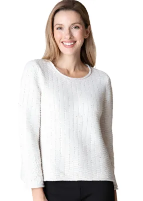 Habitat Harvest Tweed Brick Stitch Pullover-50% OFF