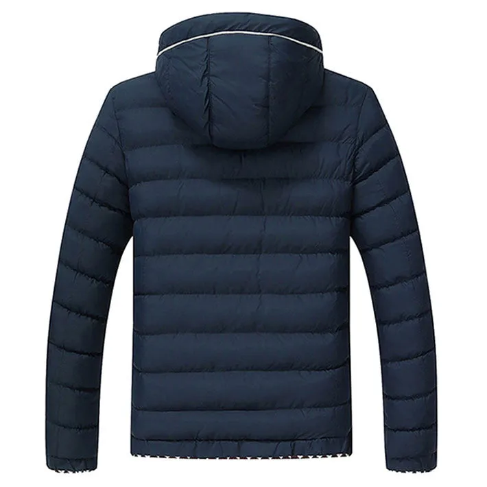 Men's Winter Hooded Down Jacket