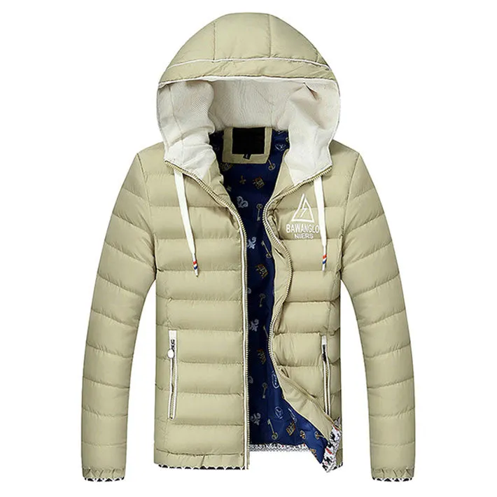 Men's Winter Hooded Down Jacket