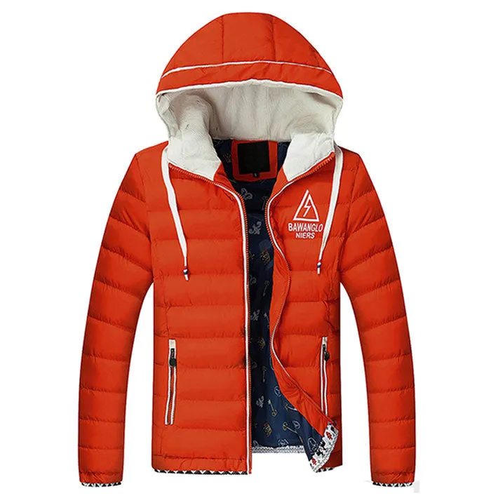 Men's Winter Hooded Down Jacket