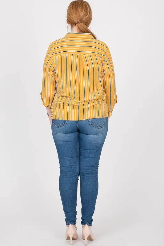 Pre-Order Never Gets Old Striped Shirt