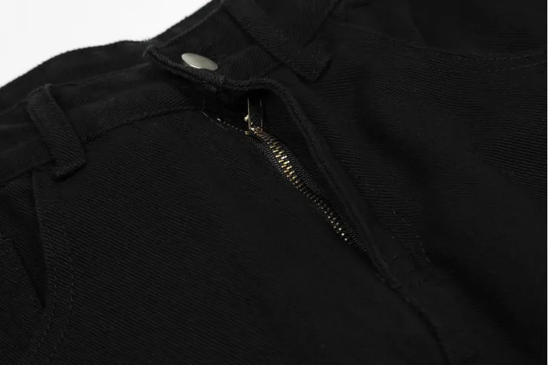 'Starlight' Embroidered Denim Jeans