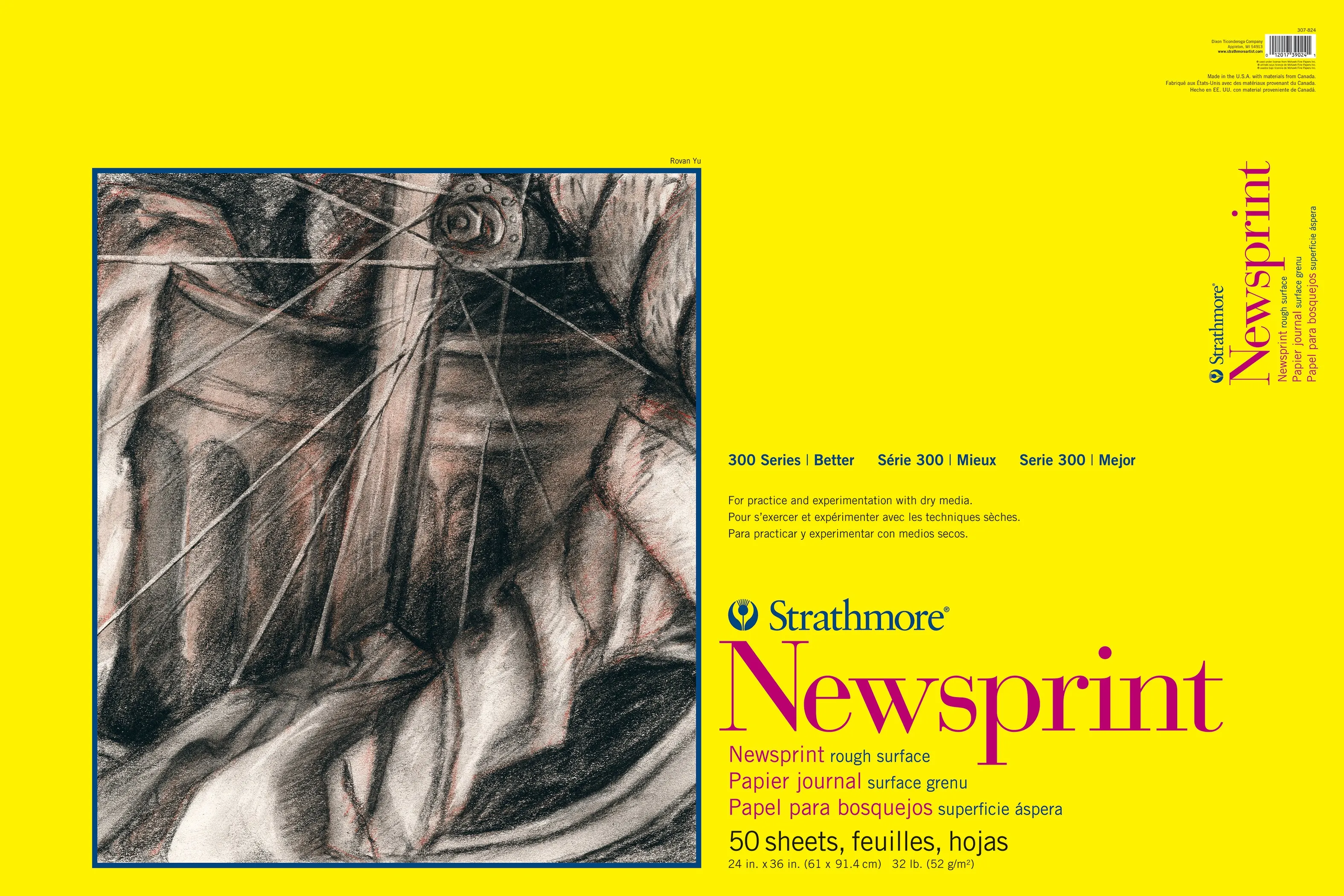 Strathmore Newsprint Pads 300 Series, Various Sizes