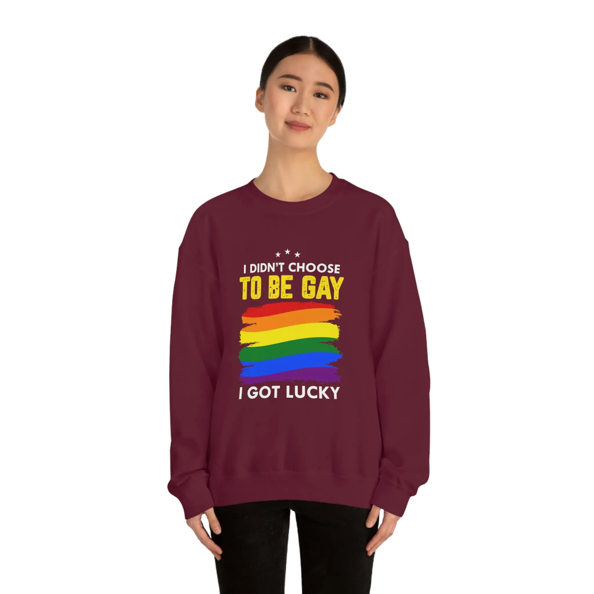 To Be Gay Unisex Heavy Blend™ Crewneck Sweatshirt