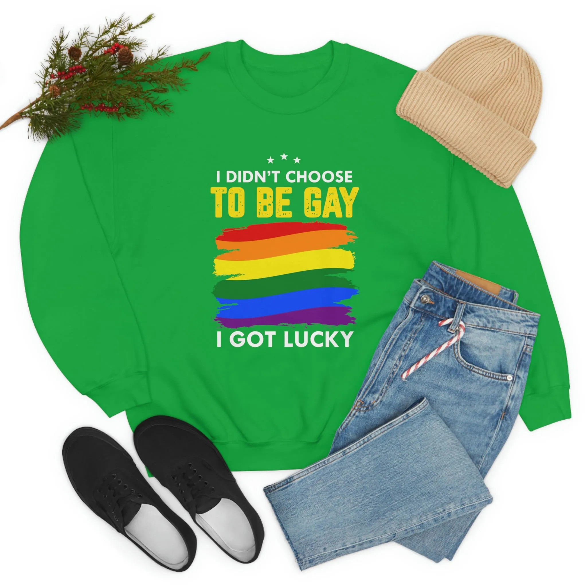 To Be Gay Unisex Heavy Blend™ Crewneck Sweatshirt