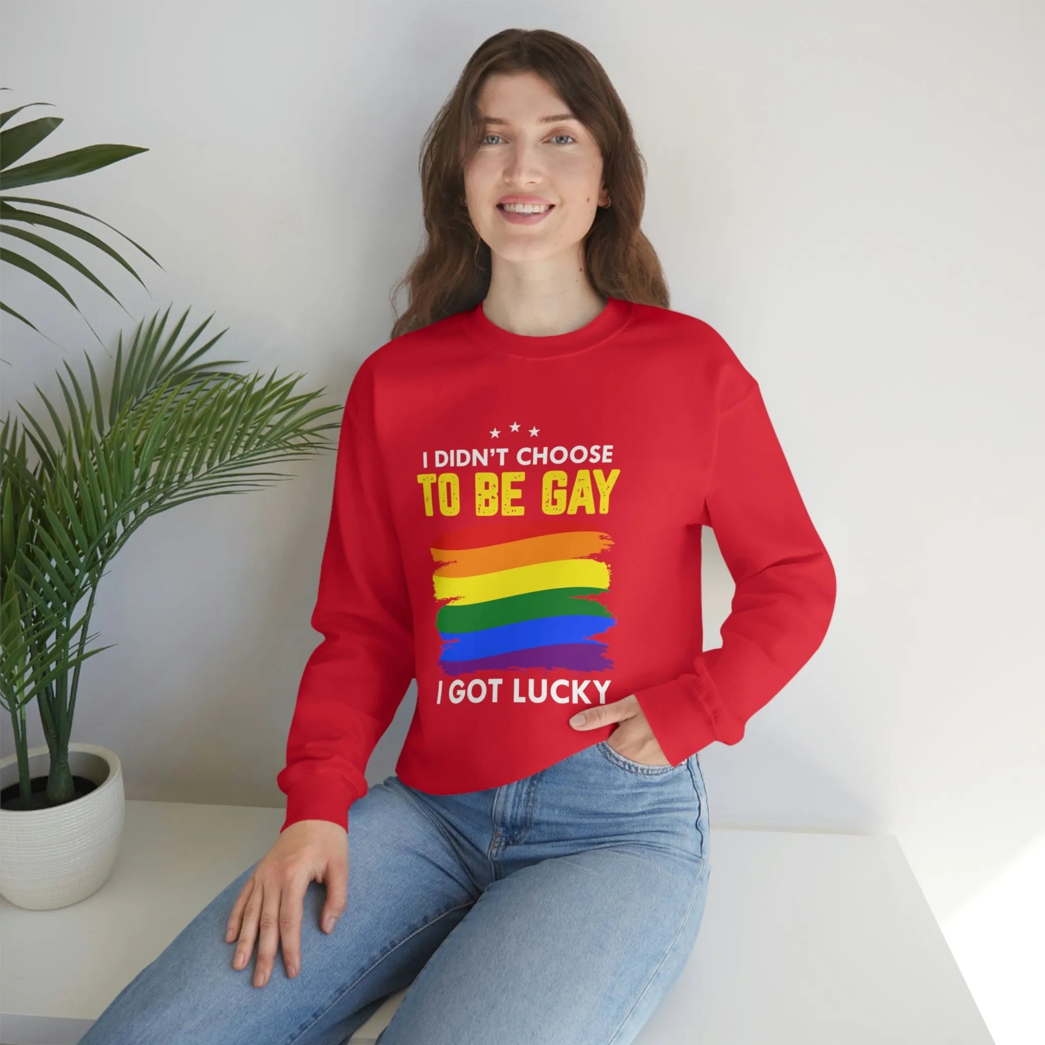 To Be Gay Unisex Heavy Blend™ Crewneck Sweatshirt