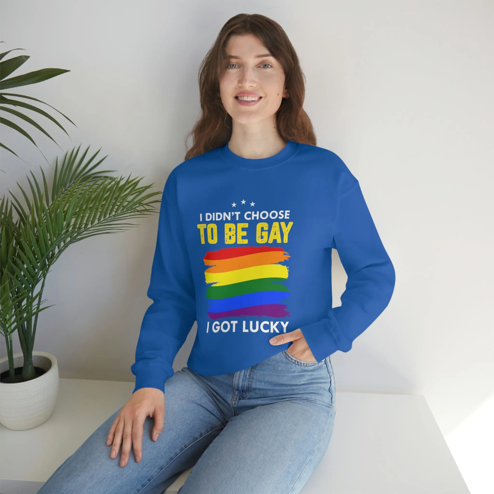 To Be Gay Unisex Heavy Blend™ Crewneck Sweatshirt