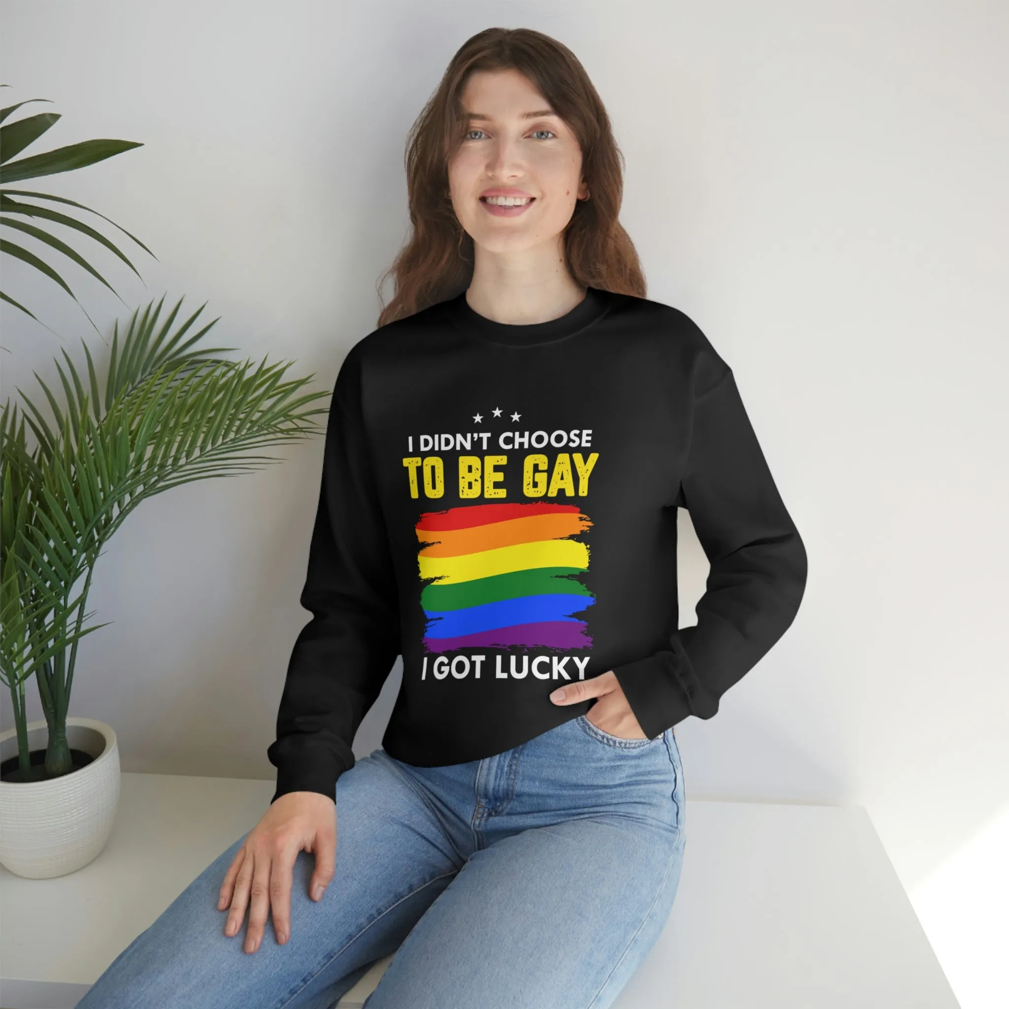 To Be Gay Unisex Heavy Blend™ Crewneck Sweatshirt