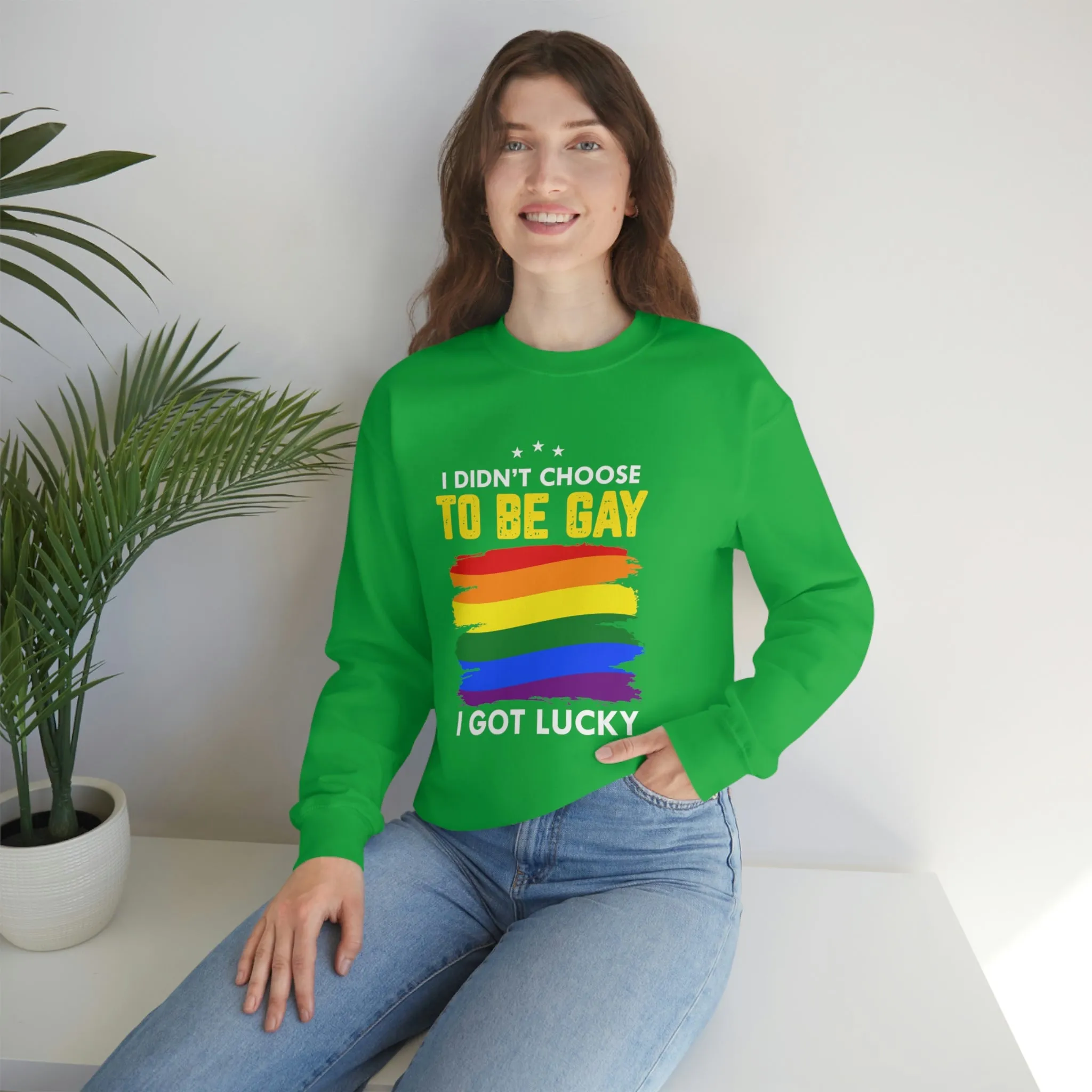 To Be Gay Unisex Heavy Blend™ Crewneck Sweatshirt