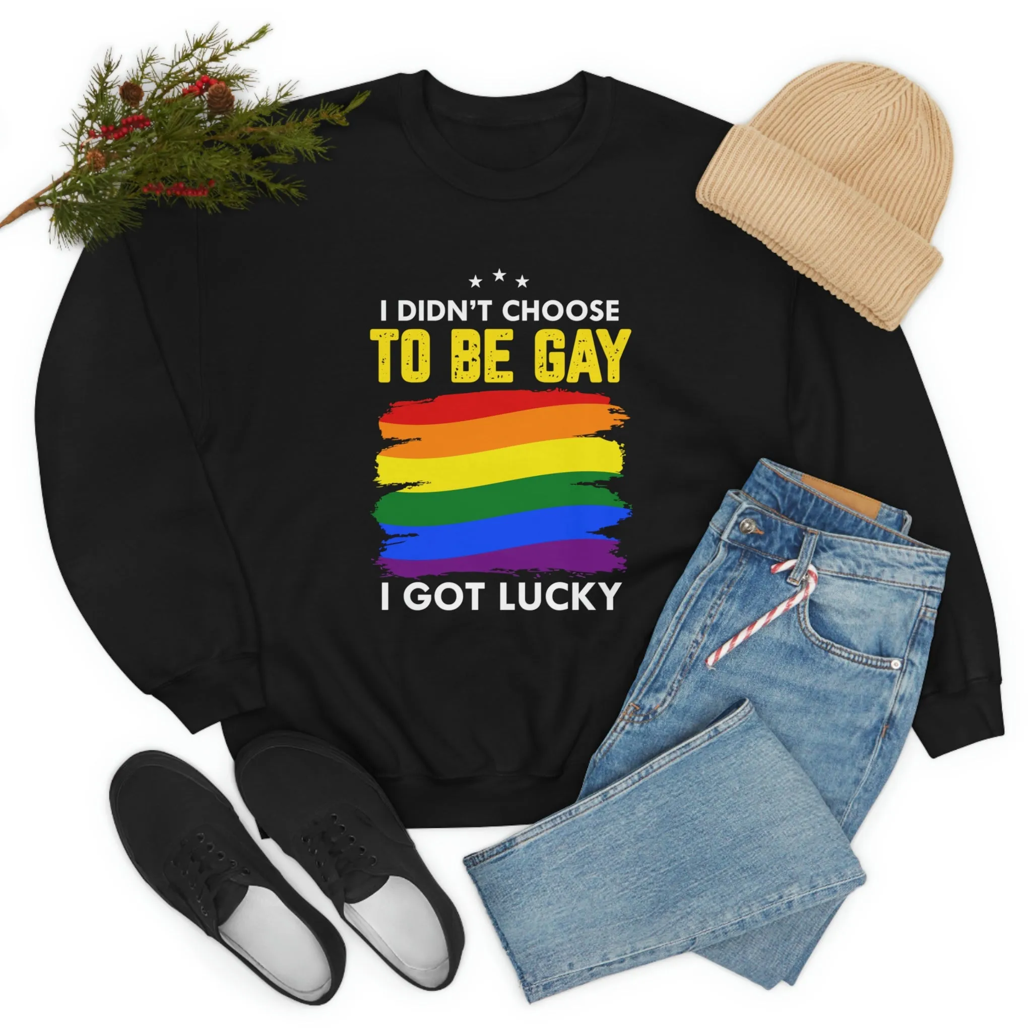 To Be Gay Unisex Heavy Blend™ Crewneck Sweatshirt