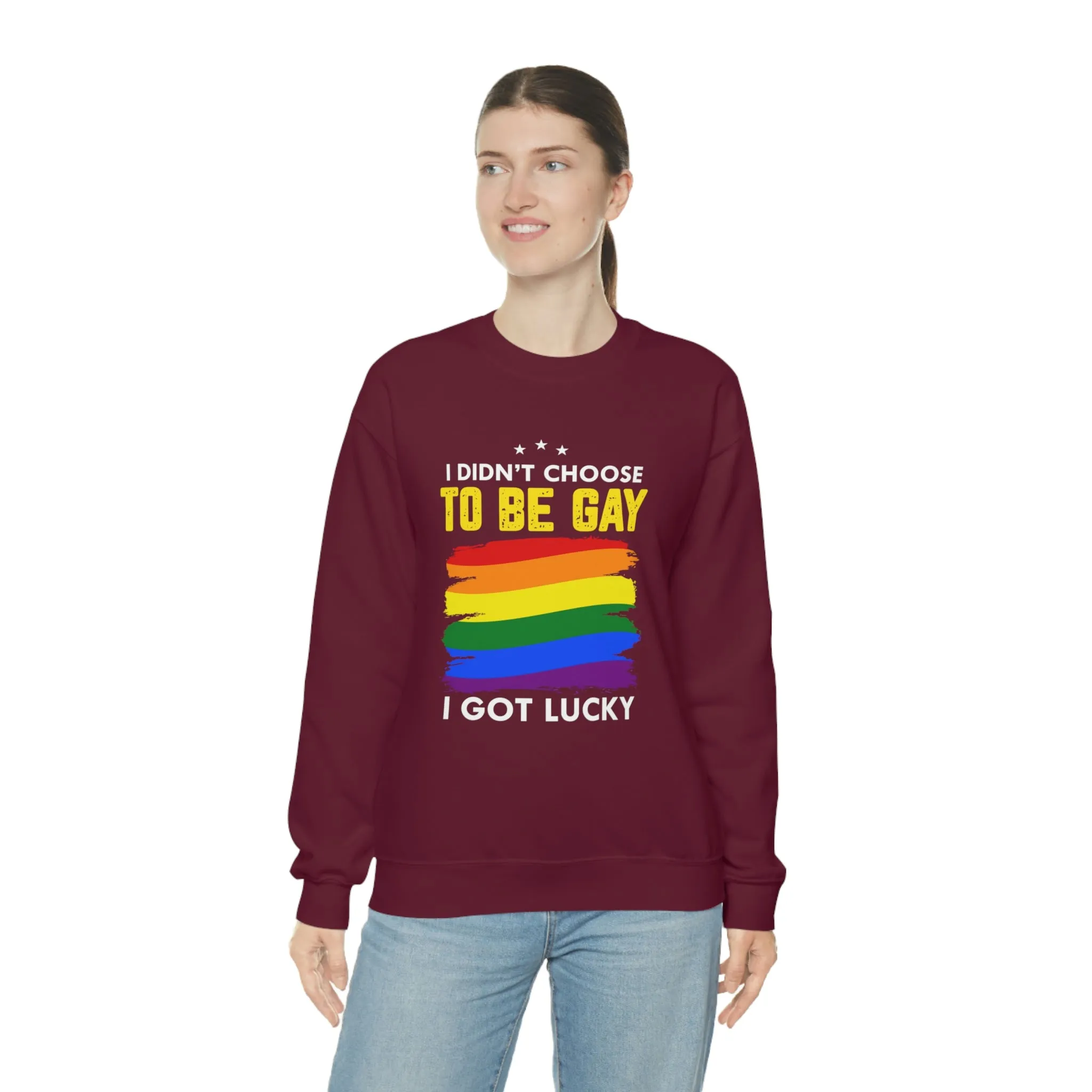 To Be Gay Unisex Heavy Blend™ Crewneck Sweatshirt